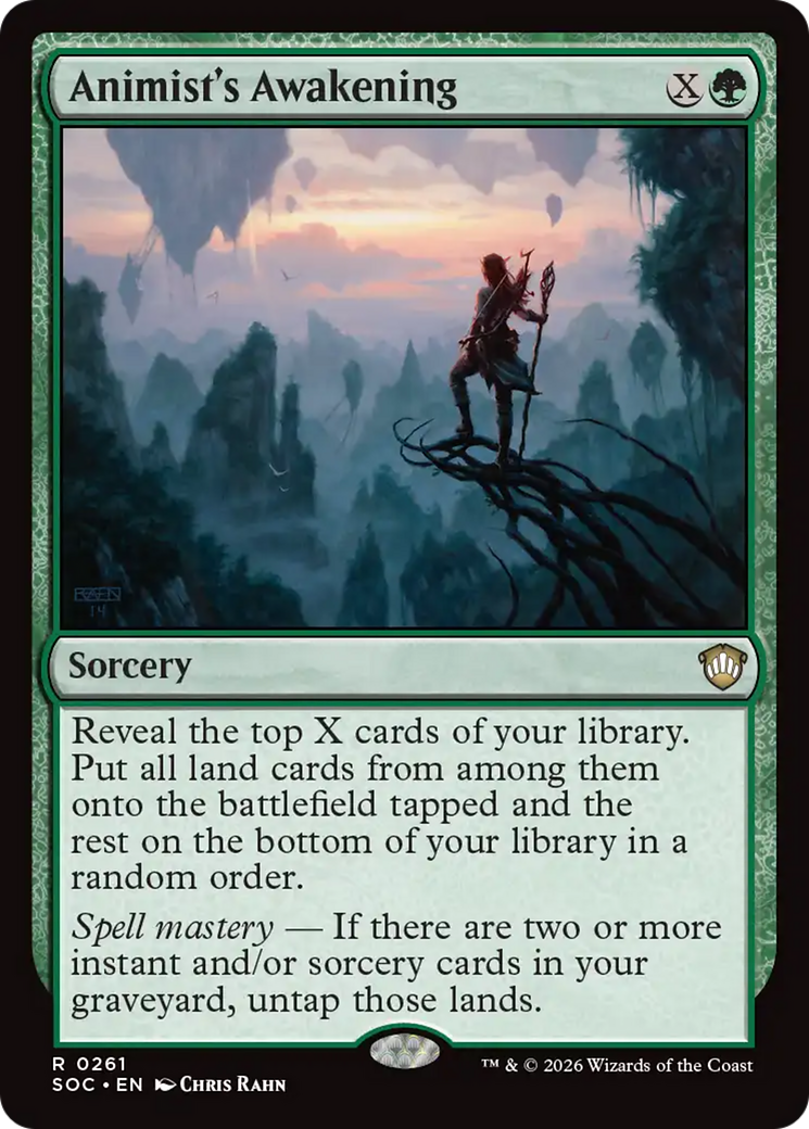 Animist's Awakening [Secrets of Strixhaven Commander] | Cracking-Singles