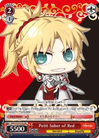 Petit Saber of Red (APO/S53-E102 PR) (Promo) [Fate/Apocrypha] | Cracking-Singles