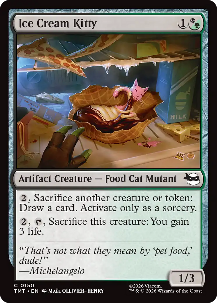 Ice Cream Kitty [Teenage Mutant Ninja Turtles] | Cracking-Singles