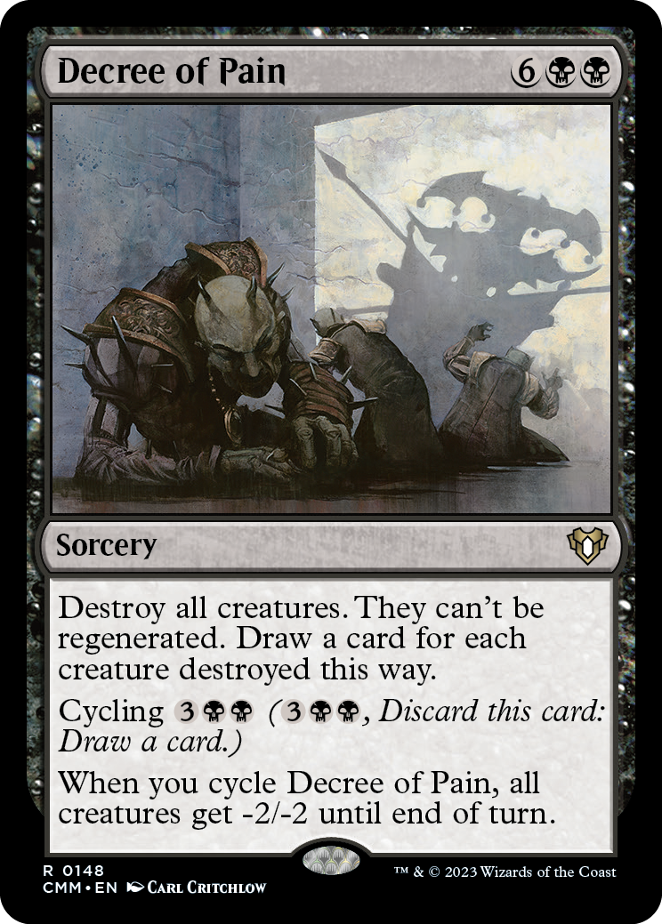 Decree of Pain [Commander Masters] | Cracking-Singles
