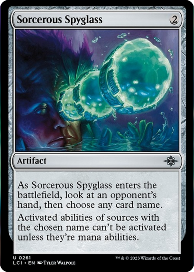 Sorcerous Spyglass [The Lost Caverns of Ixalan] | Cracking-Singles