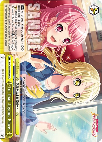 To That Joyous Place! [BanG Dream! Girls Band Party! 5th Anniversary] | Cracking-Singles