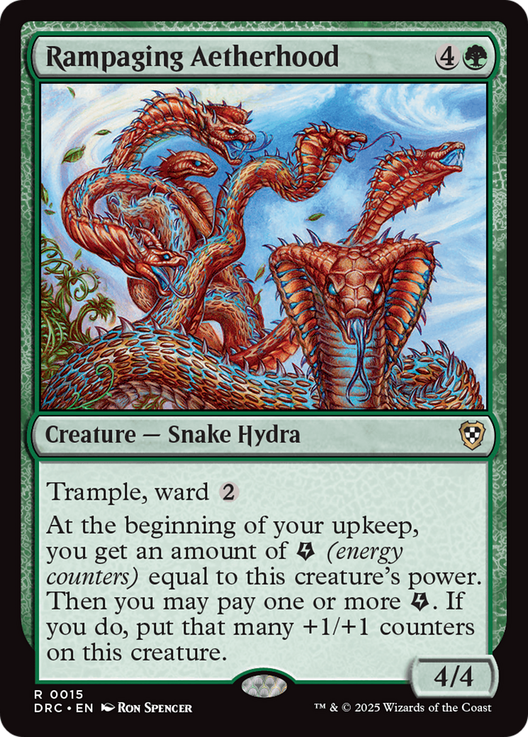 Rampaging Aetherhood [Aetherdrift Commander] | Cracking-Singles