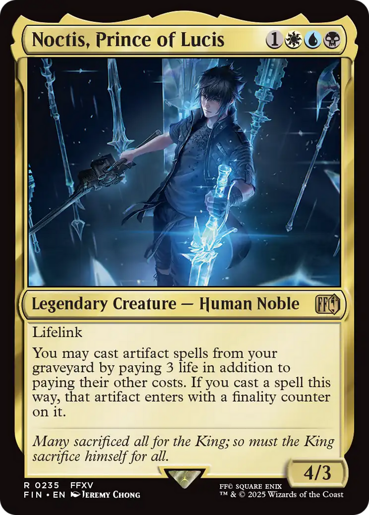 Noctis, Prince of Lucis [FINAL FANTASY] | Cracking-Singles