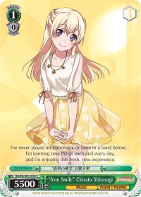 "Iron Smile" Chisato Shirasagi (BD/EN-W03-050 C) [BanG Dream! Girls Band Party! MULTI LIVE] | Cracking-Singles