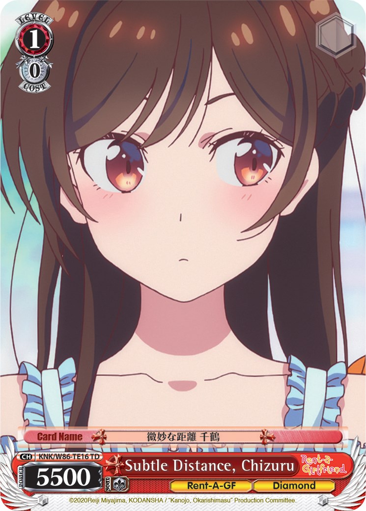 Subtle Distance, Chizuru (KNK/W86-TE16 TD) [Rent-A-Girlfriend] | Cracking-Singles