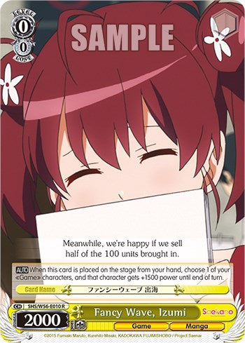 Fancy Wave, Izumi [Saekano: How to Raise a Boring Girlfriend] | Cracking-Singles