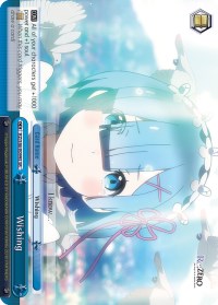 Wishing (RZ/S46-E099S SR) [Re:ZERO] | Cracking-Singles