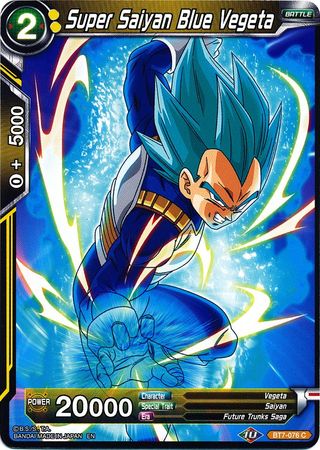 Super Saiyan Blue Vegeta (BT7-076) [Assault of the Saiyans] | Cracking-Singles