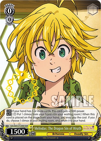 Meliodas: The Dragon Sin of Wrath (DSR) [The Seven Deadly Sins: Revival of The Commandments] | Cracking-Singles