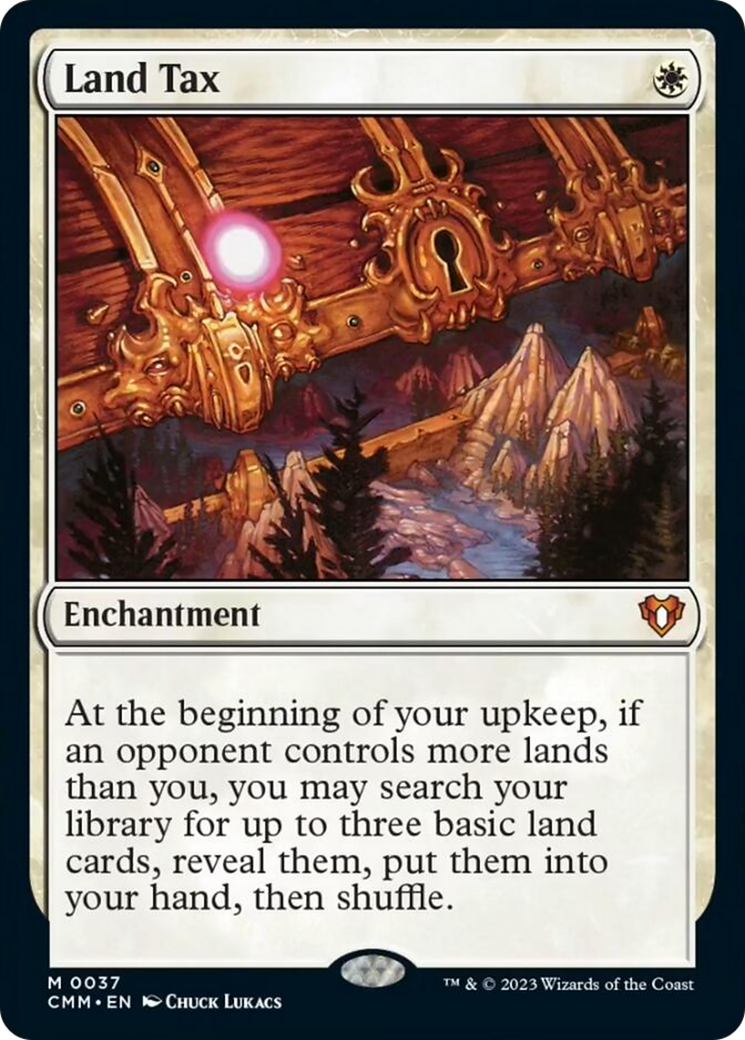 Land Tax [Commander Masters] | Cracking-Singles