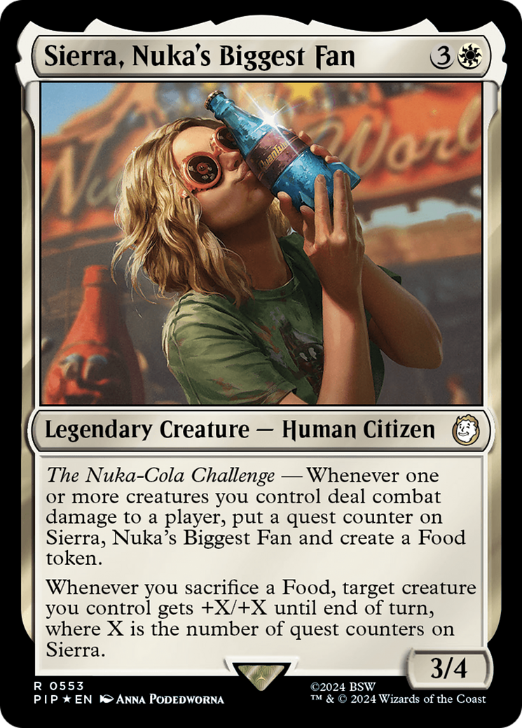 Sierra, Nuka's Biggest Fan (Surge Foil) [Fallout] | Cracking-Singles