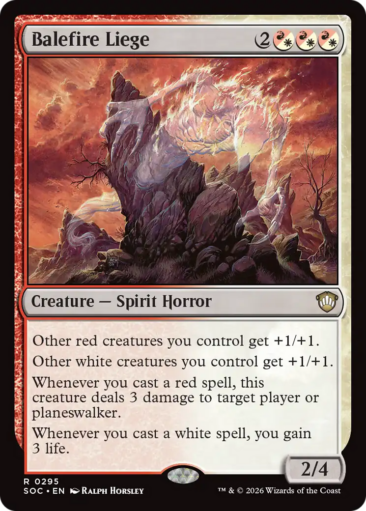 Balefire Liege [Secrets of Strixhaven Commander] | Cracking-Singles