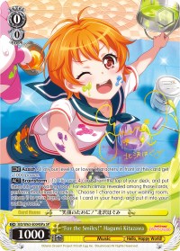 "For the Smiles!" Hagumi Kitazawa (BD/W63-E004SPa SP) [BanG Dream! Girls Band Party! Vol.2] | Cracking-Singles