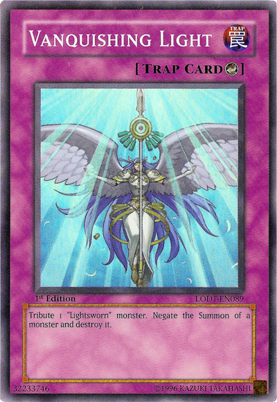Vanquishing Light [LODT-EN089] Super Rare | Cracking-Singles