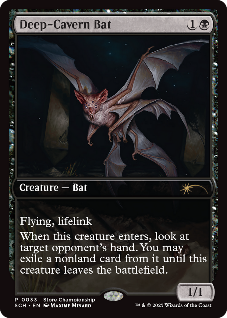 Deep-Cavern Bat [Store Championships 2025] | Cracking-Singles