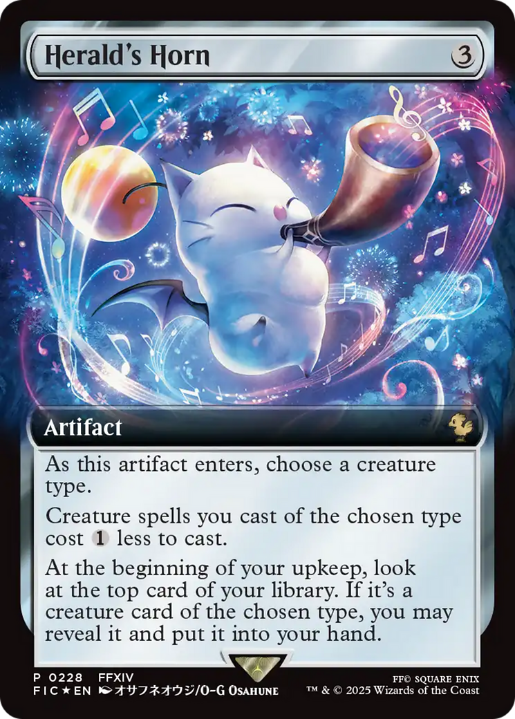 Herald's Horn (Extended Art) [FINAL FANTASY Promos] | Cracking-Singles