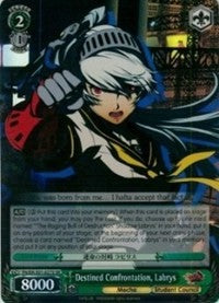 Destined Confrontation, Labrys (P4/EN-S01-027S SR) [Persona 4 ver.E] | Cracking-Singles