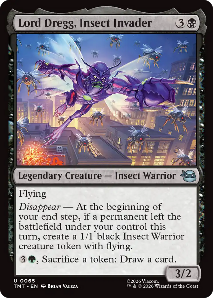 Lord Dregg, Insect Invader [Teenage Mutant Ninja Turtles] | Cracking-Singles