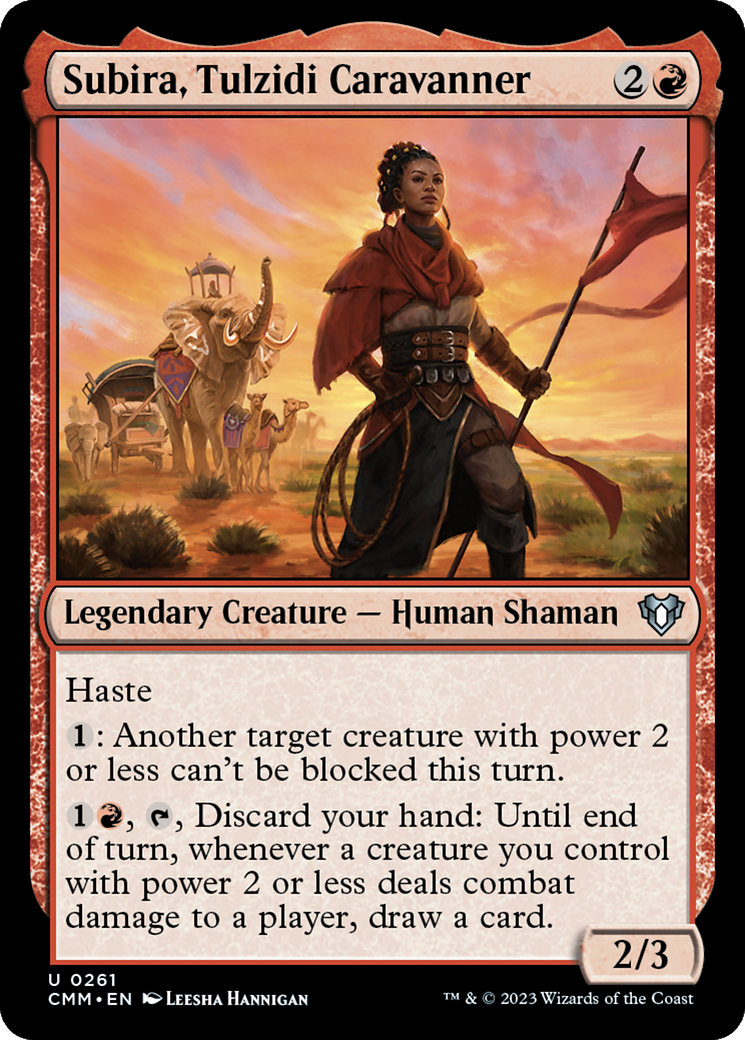Subira, Tulzidi Caravanner [Commander Masters] | Cracking-Singles