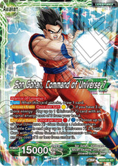 Son Gohan // Son Gohan, Command of universe 7 (Starter Deck Exclusive) (SD21-01) [Power Absorbed] | Cracking-Singles
