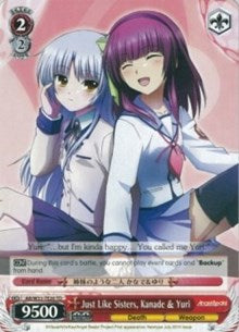 Just Like Sisters, Kanade & Yuri (AB/W31-TE20 TD) [Angel Beats! Re:Edit] | Cracking-Singles