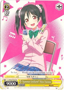 "Summer Uniform" Nico Yazawa (LL/W36-TE18 TD) [Love Live! School idol festival] | Cracking-Singles