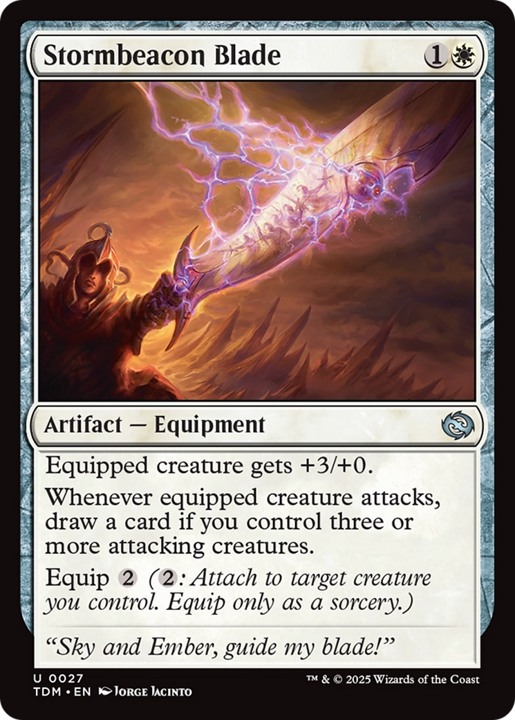 Stormbeacon Blade [Tarkir: Dragonstorm] | Cracking-Singles