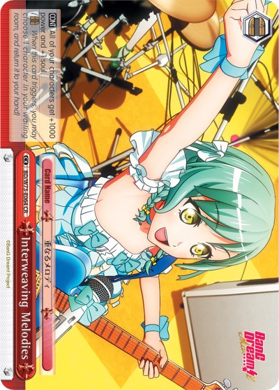 Interweaving Melodies (BD/W73-E064 CR) [BanG Dream! Vol.2] | Cracking-Singles