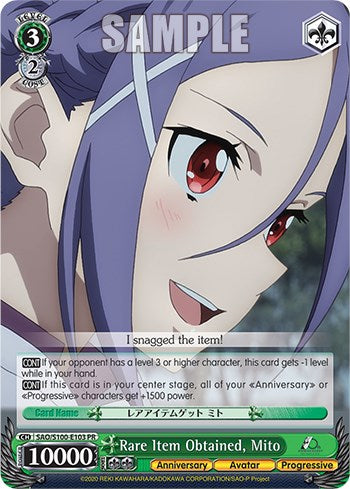 Rare Item Obtained, Mito [Sword Art Online Animation 10th Anniversary] | Cracking-Singles
