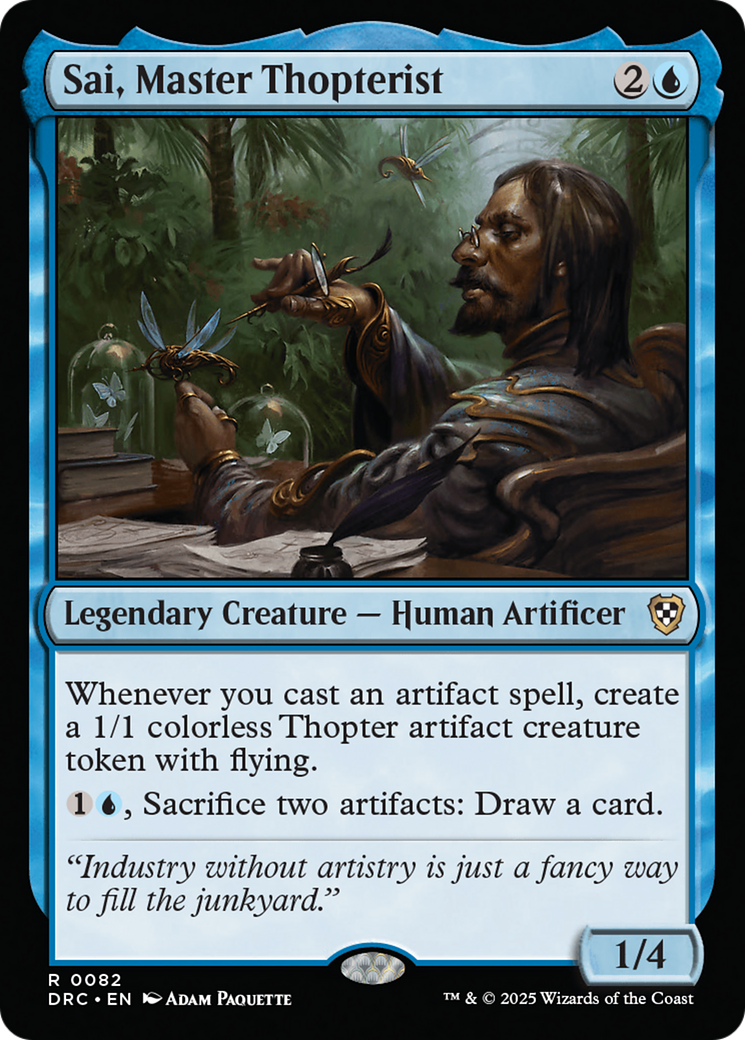 Sai, Master Thopterist [Aetherdrift Commander] | Cracking-Singles
