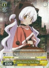 One Who Knows the Truth, Nagisa (MM/W35-E006 R) [Puella Magi Madoka Magica the Movie -Rebellion-] | Cracking-Singles