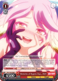 Memories of Bygone Days, Jibril (NGL/S58-E068 C) [No Game No Life] | Cracking-Singles