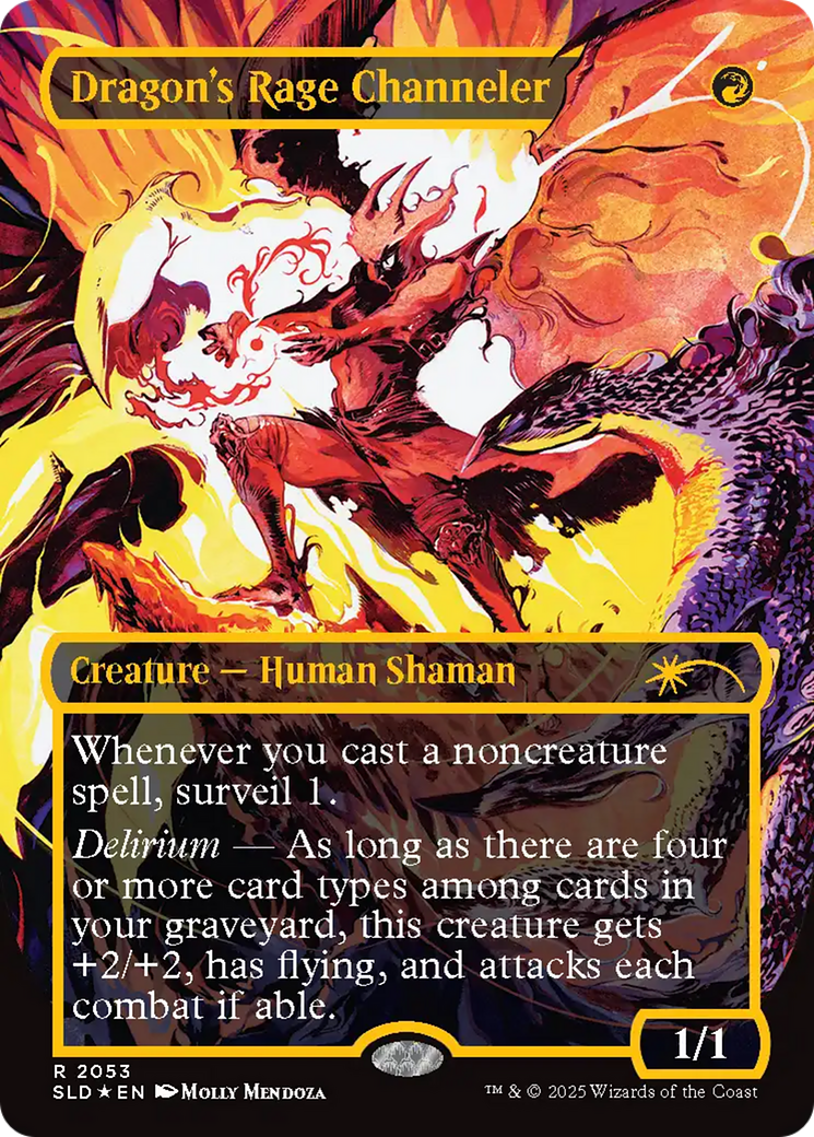 Dragon's Rage Channeler (2053) (Raised Foil) [Secret Lair Drop Series] | Cracking-Singles