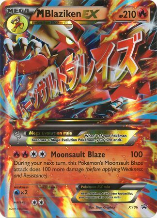 M Blaziken EX (XY86) (Jumbo Card) [XY: Black Star Promos] | Cracking-Singles