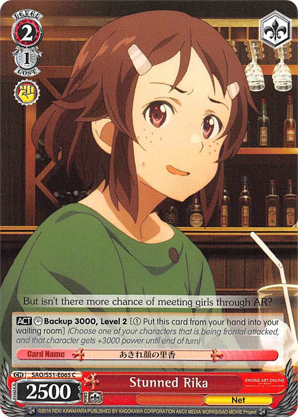 Stunned Rika (SAO/S51-E065 C) [Sword Art Online The Movie: -Ordinal Scale-] | Cracking-Singles