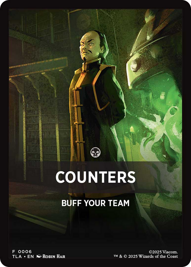 Counters Theme Card [Avatar: The Last Airbender Tokens] | Cracking-Singles