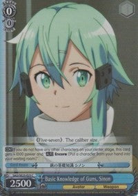 Basic Knowledge of Guns, Sinon (SAO/SE23-E25 C) (Parallel Foil) [Sword Art Online II] | Cracking-Singles