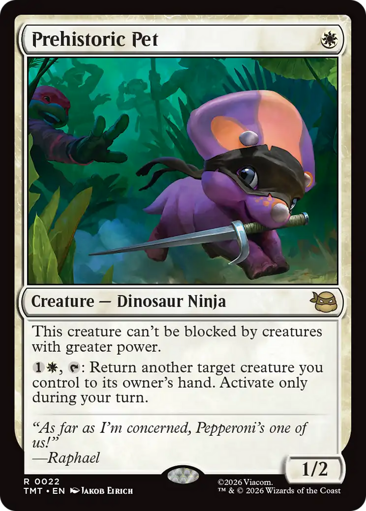 Prehistoric Pet [Teenage Mutant Ninja Turtles] | Cracking-Singles