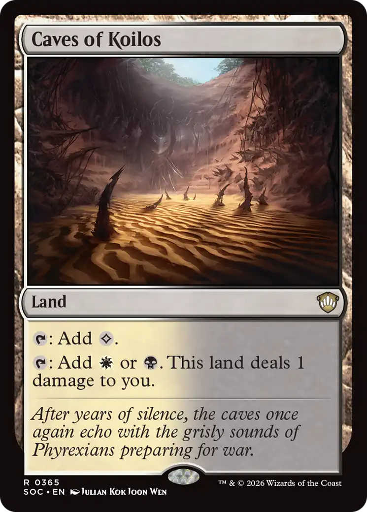 Caves of Koilos [Secrets of Strixhaven Commander] | Cracking-Singles