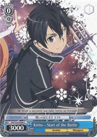 Kirito - Start of the Battle (SAO/S20-E090 C) [Sword Art Online] | Cracking-Singles