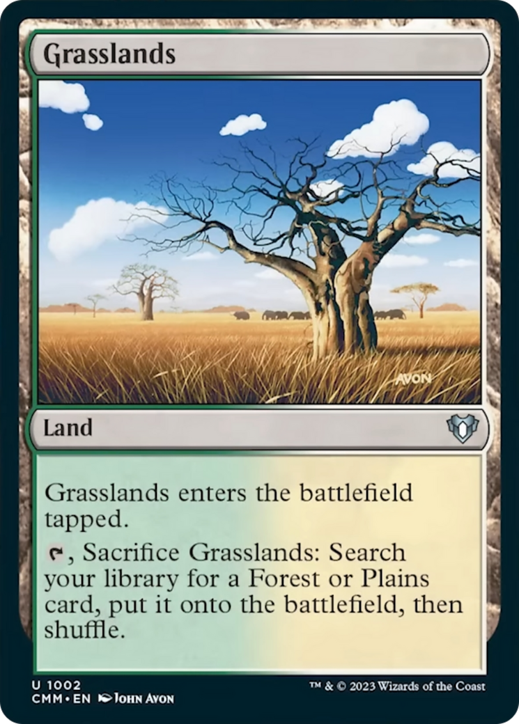 Grasslands [Commander Masters] | Cracking-Singles