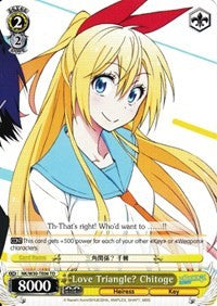 Love Triangle? Chitoge (NK/W30-TE06 TD) [NISEKOI -False Love-] | Cracking-Singles