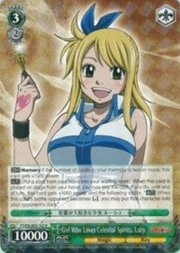 Girl Who Loves Celestial Spirits, Lucy (FT/EN-S02-102 R) [Fairy Tail ver.E] | Cracking-Singles