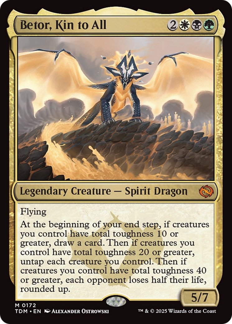 Betor, Kin to All [Tarkir: Dragonstorm] | Cracking-Singles