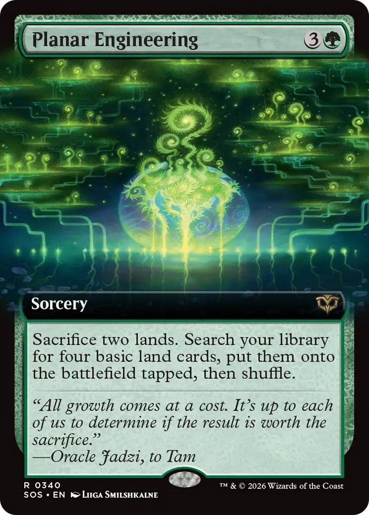 Planar Engineering (Extended Art) [Secrets of Strixhaven] | Cracking-Singles
