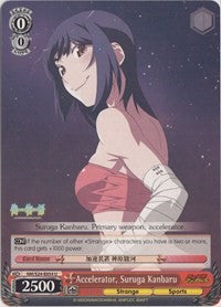Accelerator, Suruga Kanbaru (NM/S24-E054) [NISEMONOGATARI] | Cracking-Singles