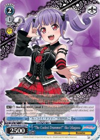 "The Coolest Drummer!" Ako Udagawa (BD/EN-W03-118 C) [BanG Dream! Girls Band Party! MULTI LIVE] | Cracking-Singles