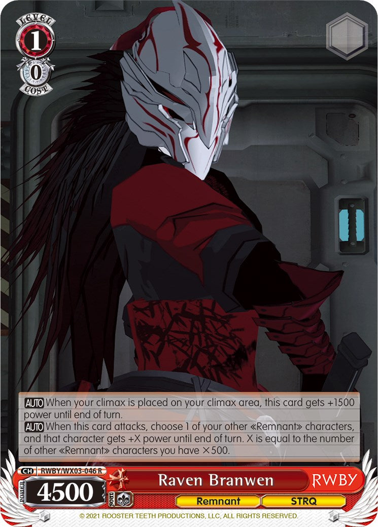 Raven Branwen (RWBY/WX03-046 R) [RWBY] | Cracking-Singles