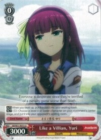 Like a Villian, Yuri (AB/W31-E072 U) [Angel Beats! Re:Edit] | Cracking-Singles